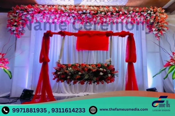 Name Ceremony Event Services In Noida - Famous Media Event Planner